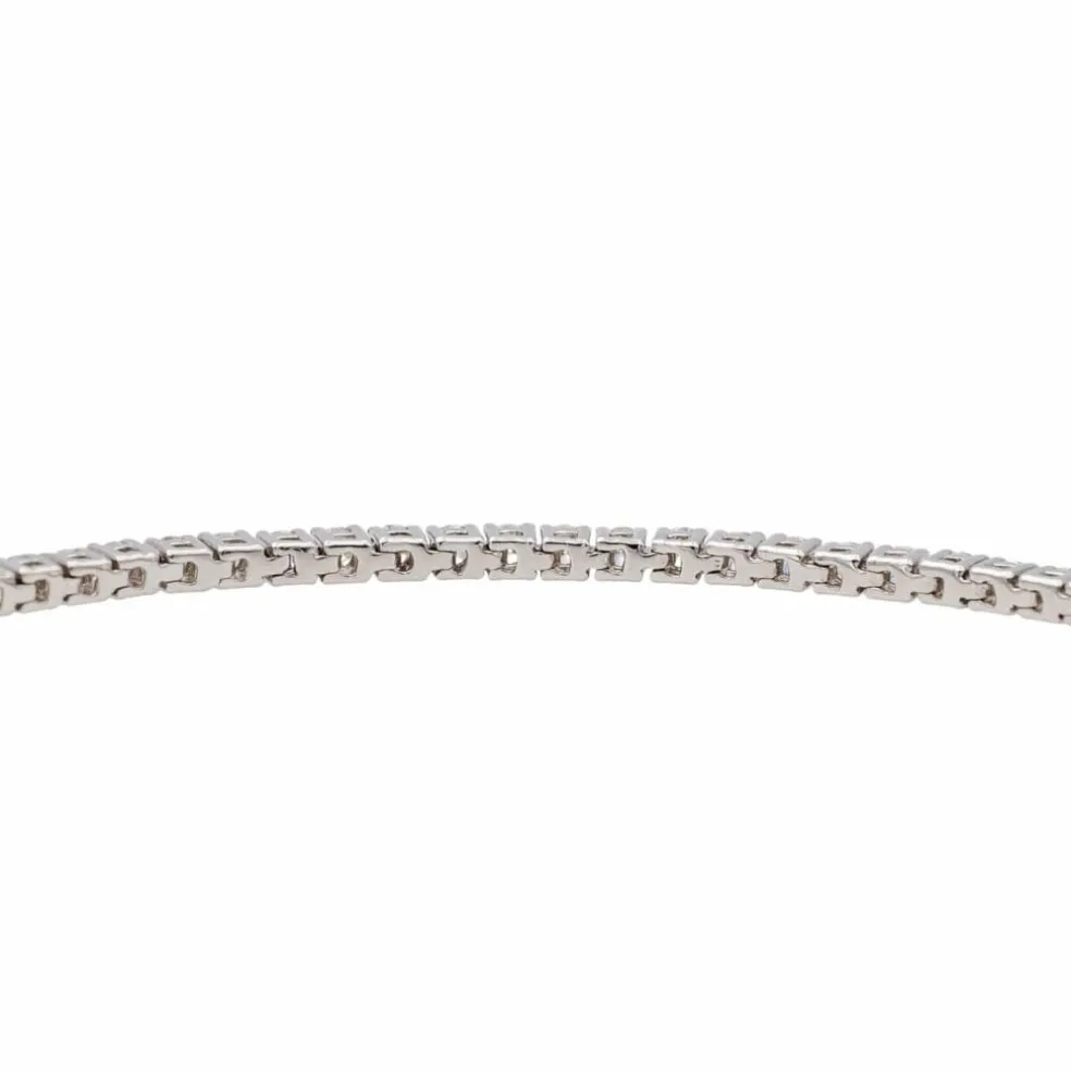 Bracelet Ligne Or blanc Diamant