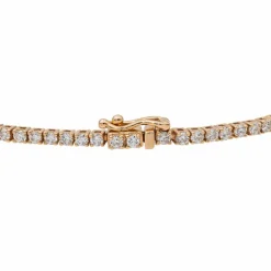 Bracelet Ligne Or rose Diamant
