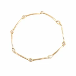 BRACELET "LIO" OR & DIAMANTS