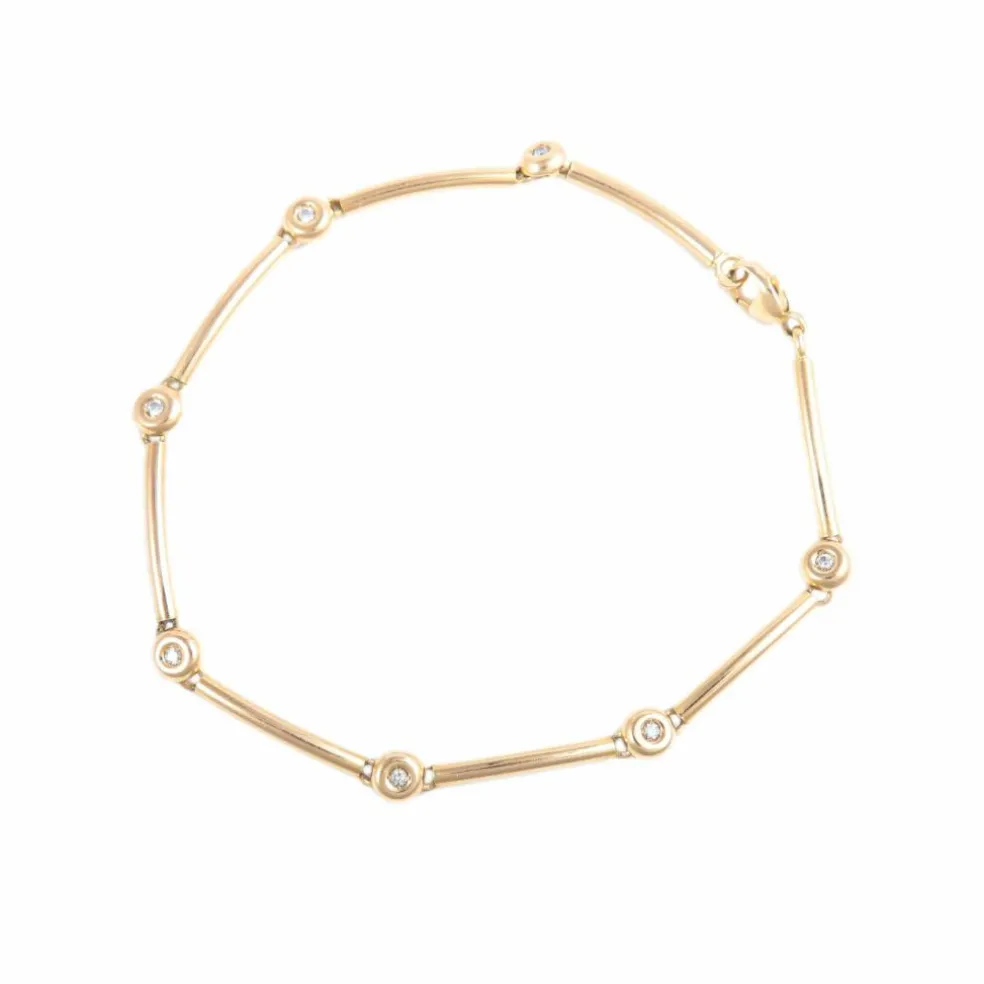 BRACELET "LIO" OR & DIAMANTS