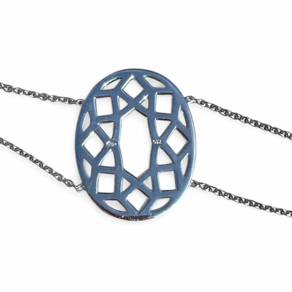 Bracelet Lisonia diamants en or blanc 18 carats