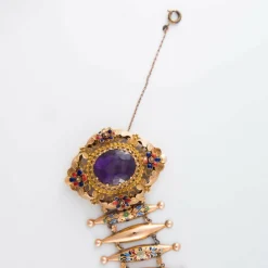 Bracelet émaillé époque victorienne