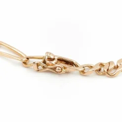 Bracelet Maille alternée Or jaune
