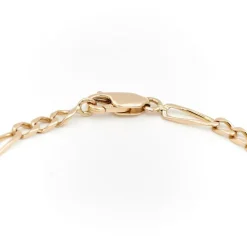 Bracelet Maille alternée Or jaune