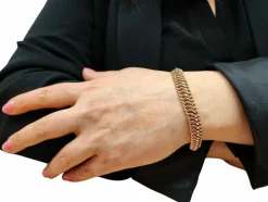 Bracelet maille américaine