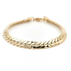 Bracelet Maille anglaise Or jaune