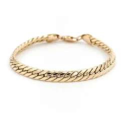 Bracelet Maille anglaise Or jaune