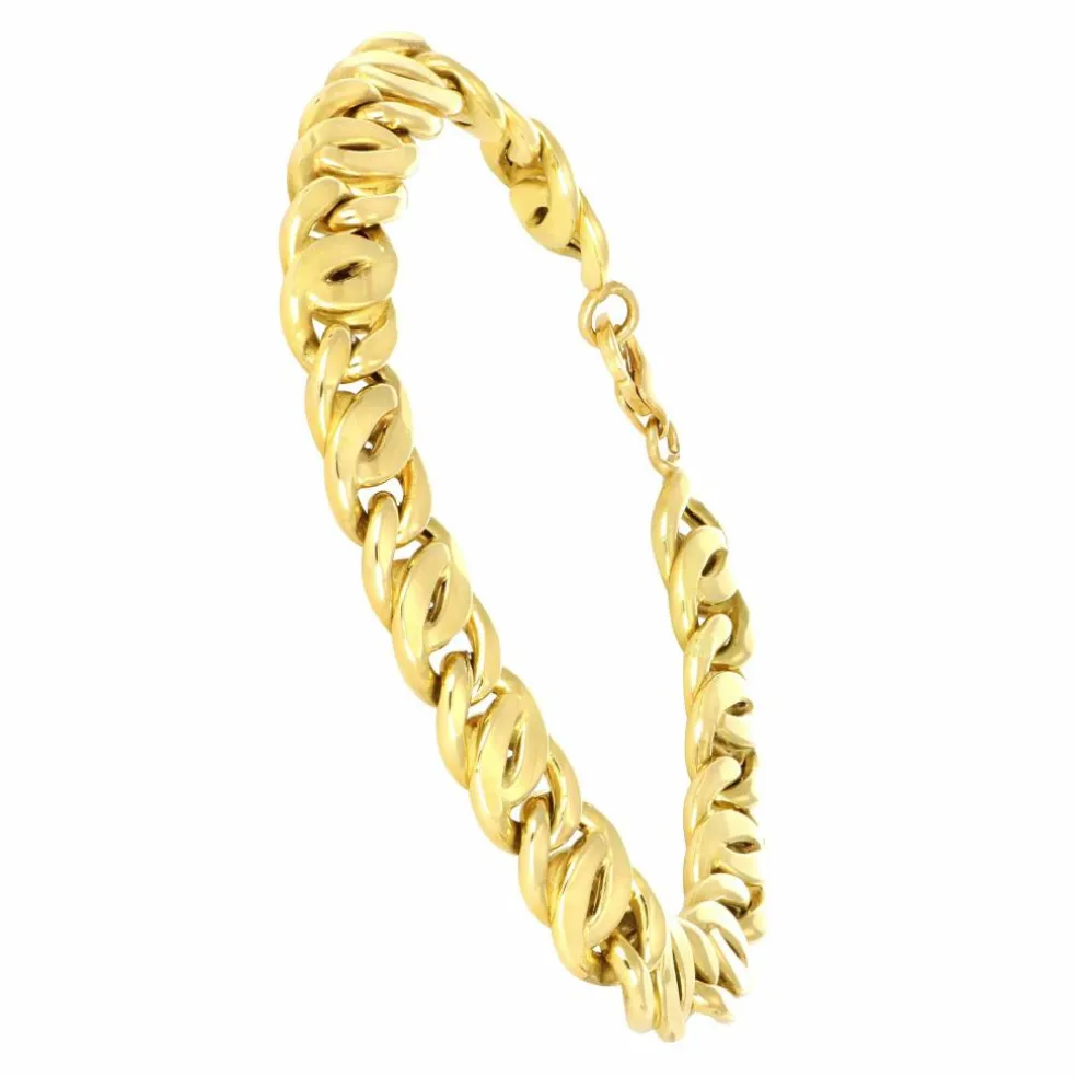 Bracelet Maille Cocotte Or jaune