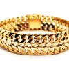 Bracelet Maille gourmette Or jaune