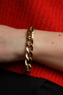 Bracelet Maille gourmette Or jaune