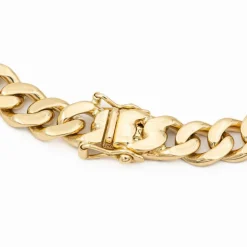 Bracelet Maille gourmette Or jaune