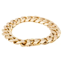 Bracelet Maille gourmette Or jaune