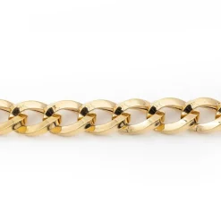 Bracelet Maille gourmette Or jaune