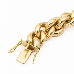 Bracelet Maille gourmette Or jaune