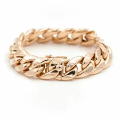 Bracelet Maille gourmette Or jaune