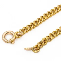 Bracelet Maille Gourmette Or jaune