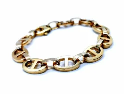 Bracelet Maille marine Or jaune