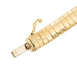 Bracelet Maille oméga Or jaune