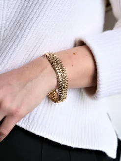 Bracelet Maille Or jaune