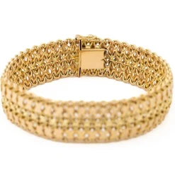 Bracelet Maille Or jaune