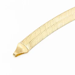 Bracelet Maille serpent Or jaune