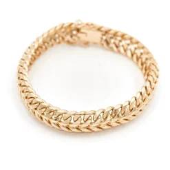 Bracelet Maille sorcière Or jaune