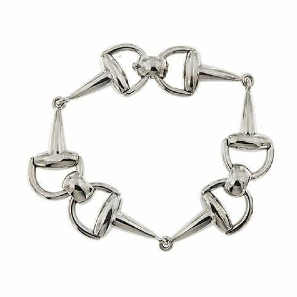 Bracelet maille étrier