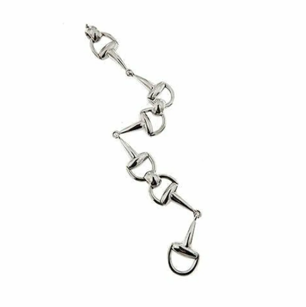 Bracelet maille étrier