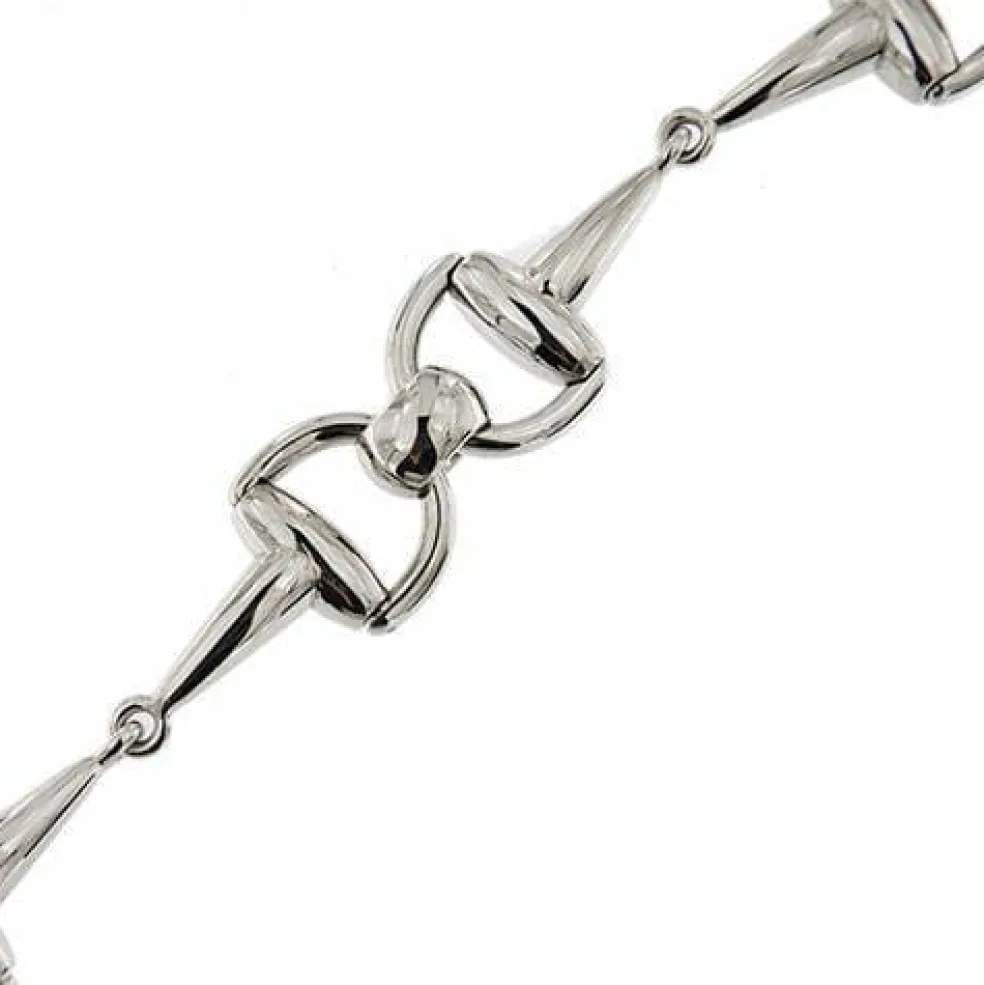 Bracelet maille étrier