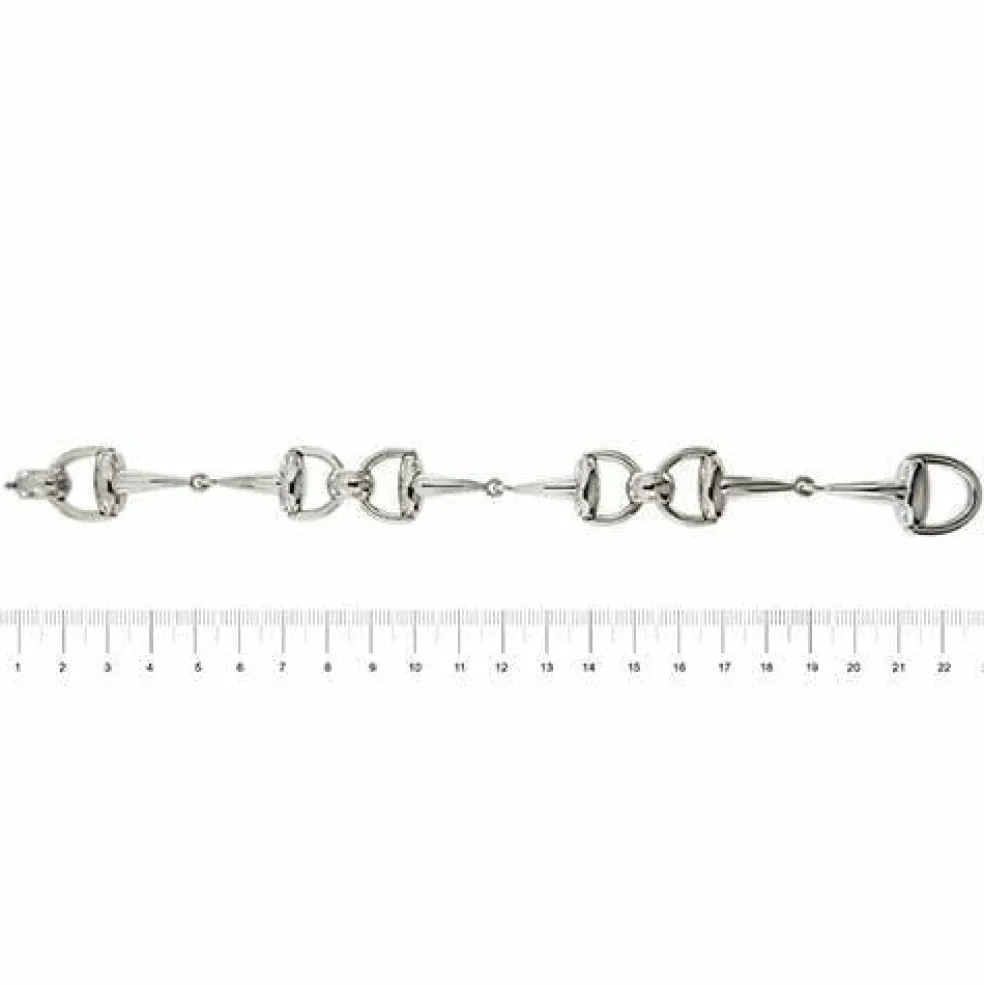 Bracelet maille étrier