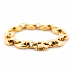 Bracelet maillons grains de café