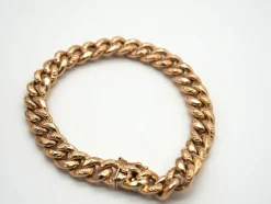 Bracelet maillons or jaune
