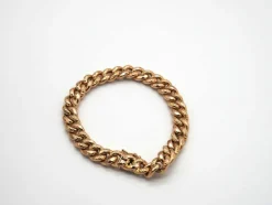Bracelet maillons or jaune