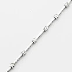 Bracelet maillons rectangulaires Diamants