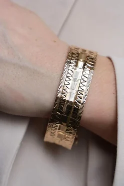Bracelet Manchette Or jaune