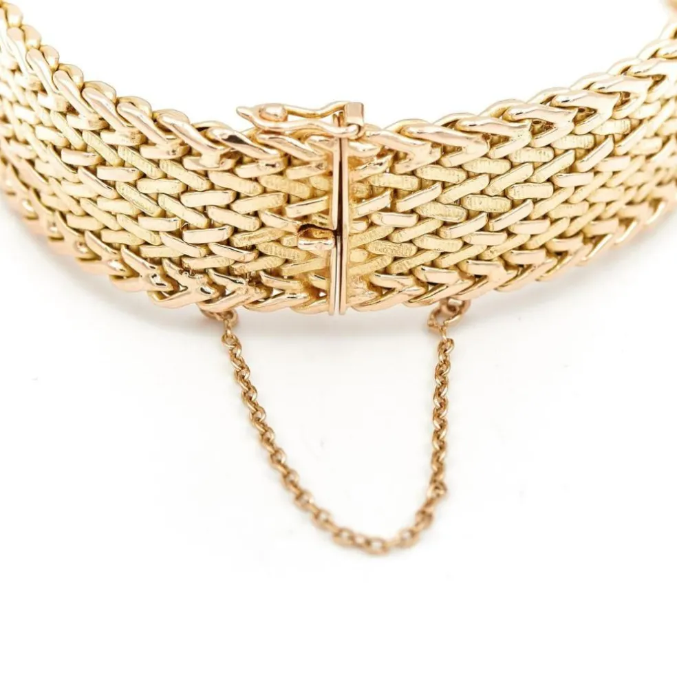 Bracelet Manchette Or jaune