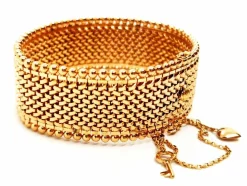 Bracelet Manchette Or rose