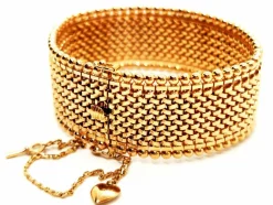 Bracelet Manchette Or rose