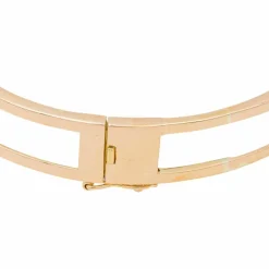 Bracelet Manchette Or rose Diamant