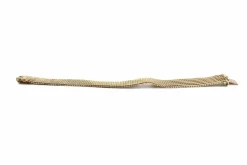 Bracelet manchette souple Or jaune