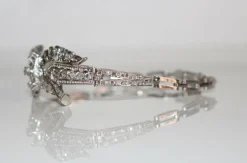 Bracelet Noeud en Or Blanc et Diamants