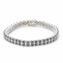Bracelet Nuit en Diamants et Or Blanc