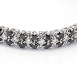 Bracelet Nuit en Diamants et Or Blanc