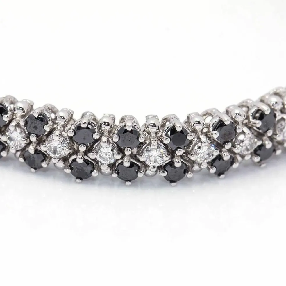 Bracelet Nuit en Diamants et Or Blanc