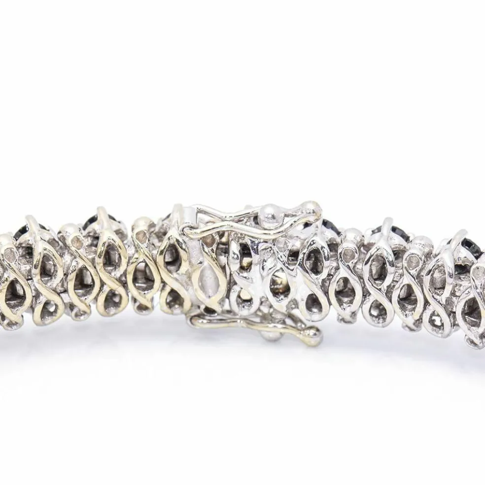 Bracelet Nuit en Diamants et Or Blanc