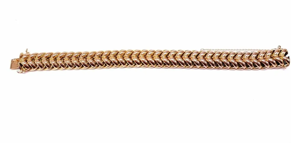 Bracelet Or années 50