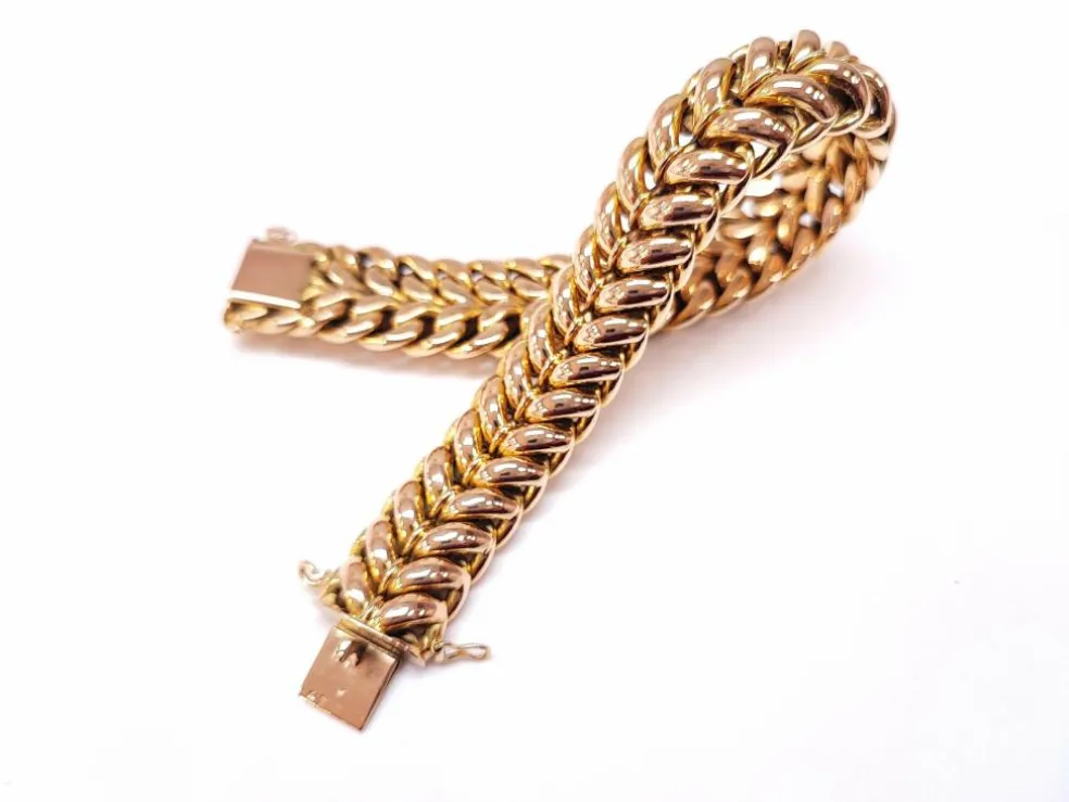 Bracelet Or années 50