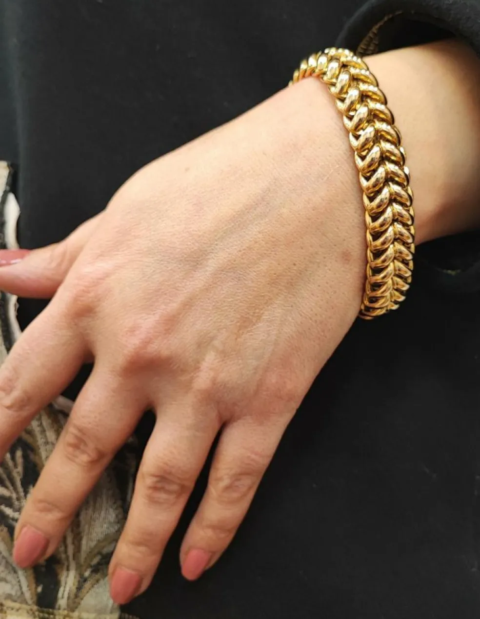 Bracelet Or années 50
