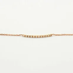 Bracelet Or barrette de Diamants