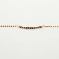 Bracelet Or barrette de Diamants
